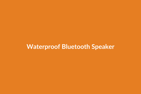 Waterproof Bluetooth Speaker