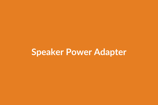 Speaker Power Adapter