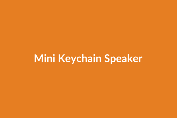 Mini Keychain Speaker