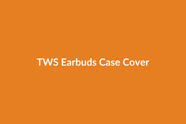 TWS Earbuds Case Cover