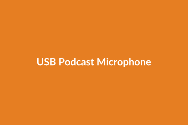 USB Podcast Microphone