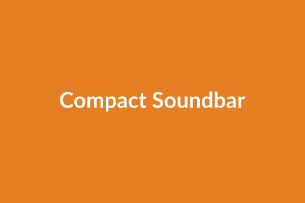 Compact Soundbar