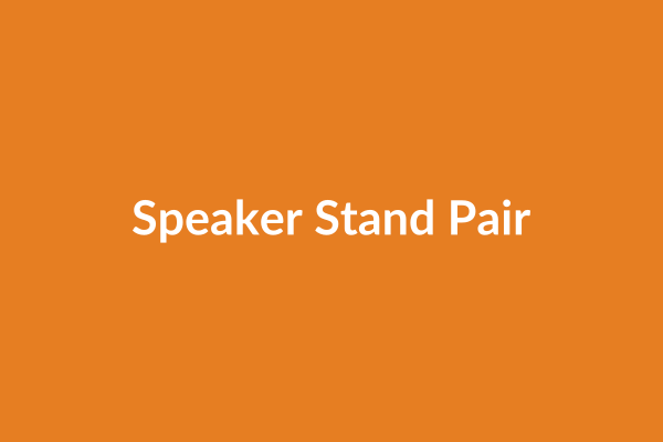 Speaker Stand Pair