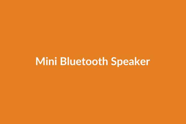 Mini Bluetooth Speaker